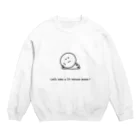 mon shu shu もんしゅしゅのうたたね Crew Neck Sweatshirt