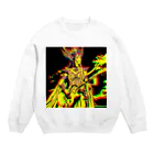 moon_takuanの神功皇后とロック「Empress Jingu and Rock」 Crew Neck Sweatshirt