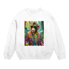 店主くにさんの推しショップのファンキーモンキーサングラス Crew Neck Sweatshirt