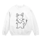 むぎてとはうすのゆるデグー Crew Neck Sweatshirt