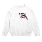 ガルナッチャの独壇場のハートGuy Crew Neck Sweatshirt