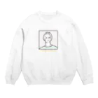 nemui chanzの girl friend Crew Neck Sweatshirt