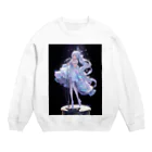 レーザーの純白のアイドル Crew Neck Sweatshirt