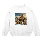 DREAMHOUSEのジャーマンシェパード Crew Neck Sweatshirt