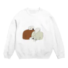 みにゆん　ねこのSweet date Crew Neck Sweatshirt