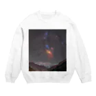 S204_Nanaの赤石岳に昇る蠍座 Crew Neck Sweatshirt