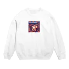 きなこのショップのぽっちゃり君 Crew Neck Sweatshirt