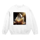 アリエルの空想鉱物店 "Arier's Imaginary Mineral Shop"の空想鉱物Ⅱ Crew Neck Sweatshirt