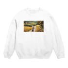 THE NOBLE LIGHTの花畑 Crew Neck Sweatshirt