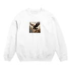 AQUAMETAVERSEの大鷲が獲物を狙っている瞬間　Hime  2530 Crew Neck Sweatshirt