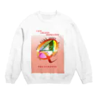 El Sol 85のアルファベットタリスマン　Q-cb Crew Neck Sweatshirt