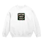 MACOCCHIの暗号化されたような日本語画像 Crew Neck Sweatshirt