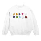 もふもふ堂のUMAデザイン Crew Neck Sweatshirt