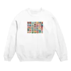 madatubomiのカラフル Crew Neck Sweatshirt