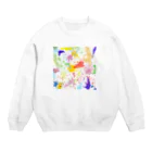 mame SHOPのRAKUGAKI🎨 Crew Neck Sweatshirt