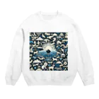 nyonsunの宝箱の自然界からのメッセージ2 Crew Neck Sweatshirt