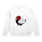 saisai21のホシハジロくん Crew Neck Sweatshirt