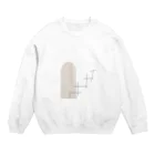 rilybiiのarch paintart . Crew Neck Sweatshirt