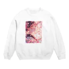 AQUAMETAVERSEの桜と私ラフルール1859 Crew Neck Sweatshirt