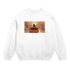 THE NOBLE LIGHTの移住 Crew Neck Sweatshirt