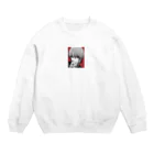 赤い鳥居のlain  Crew Neck Sweatshirt