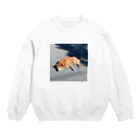 まんもすの銃ろう Crew Neck Sweatshirt