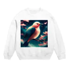 yatyohyakkeiの相思鳥 Crew Neck Sweatshirt