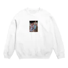 nyantaro_kyotoのおとぼけキッズ Crew Neck Sweatshirt