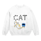 y_oco_yのCAT Crew Neck Sweatshirt