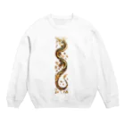 MistyStarkの昇竜 Crew Neck Sweatshirt