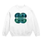 IntoDiamondの海　花４ Crew Neck Sweatshirt