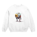 Sachi0625のレトロ戦闘ロボットＲ Crew Neck Sweatshirt