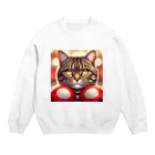 Super__Catのファイトキャット Crew Neck Sweatshirt