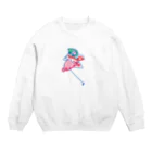 ぺしさんショップのぺしさんNo.10 Crew Neck Sweatshirt