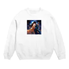 AQUAMETAVERSEの七夕の夜彦星と織り姫　なでしこ1478 Crew Neck Sweatshirt