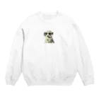 sansamのミーヤキャットさん Crew Neck Sweatshirt