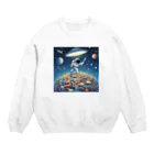 メアリーの宇宙の奥深くで見つかった Crew Neck Sweatshirt