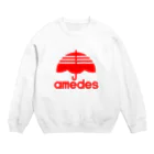 にゃんこ王子のにゃんこ王子 雨です Crew Neck Sweatshirt