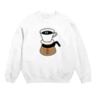 Panic Junkieのモンスターをドリップ Crew Neck Sweatshirt