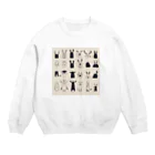 crpのふしぎないきもの Crew Neck Sweatshirt