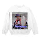 dabesaのタックハッシー Crew Neck Sweatshirt