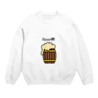 cocomomo777のBeer樽 Crew Neck Sweatshirt