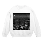 MEGROOVEの都会の夜景🏙 Crew Neck Sweatshirt