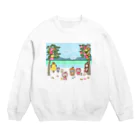 ねずみさんのブティックのフルーツの楽園 Crew Neck Sweatshirt