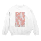 スヤリのいちめんのチューリップ Crew Neck Sweatshirt