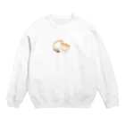 Cute Animalsのすやすやにゃんこ Crew Neck Sweatshirt