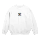 Happy Human のbright future Crew Neck Sweatshirt