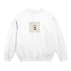 いわのショップのピコットくん Crew Neck Sweatshirt