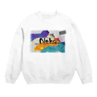 猫と主張のNeko Crew Neck Sweatshirt