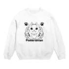 ジャックのポメラニアン Crew Neck Sweatshirt